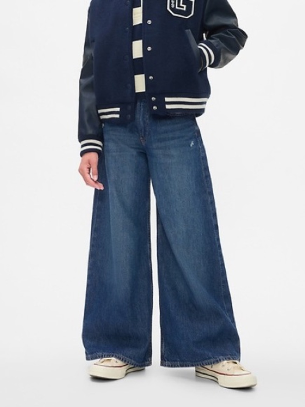 NWT Gap Kids Mid Rise Baggy Jean